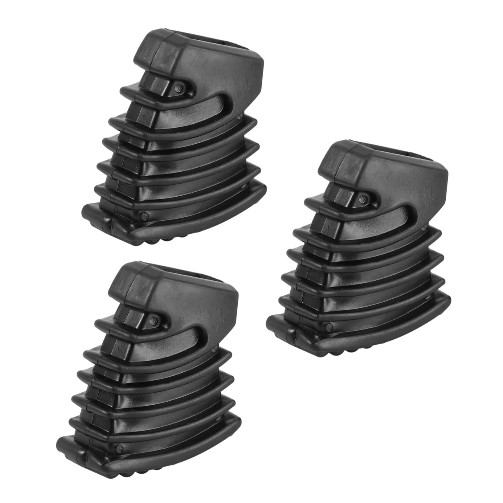 ibasenice 6pièces Caoutchouc Pour Support De De Sol Pour Support De Cymbale Accessoires De Percussion Noir