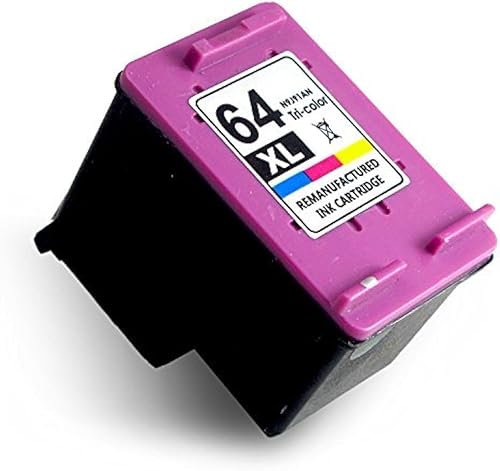 Cartucho de tinta de repuesto para HP 64 64XL (color, 1 paquete)