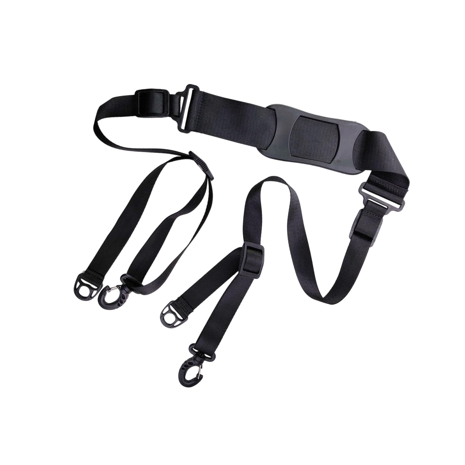 Correa de transporte ajustable para bicicleta para niños con almohadilla antideslizante para el hombro, correa de hombro para patinete, accesorio para exteriores