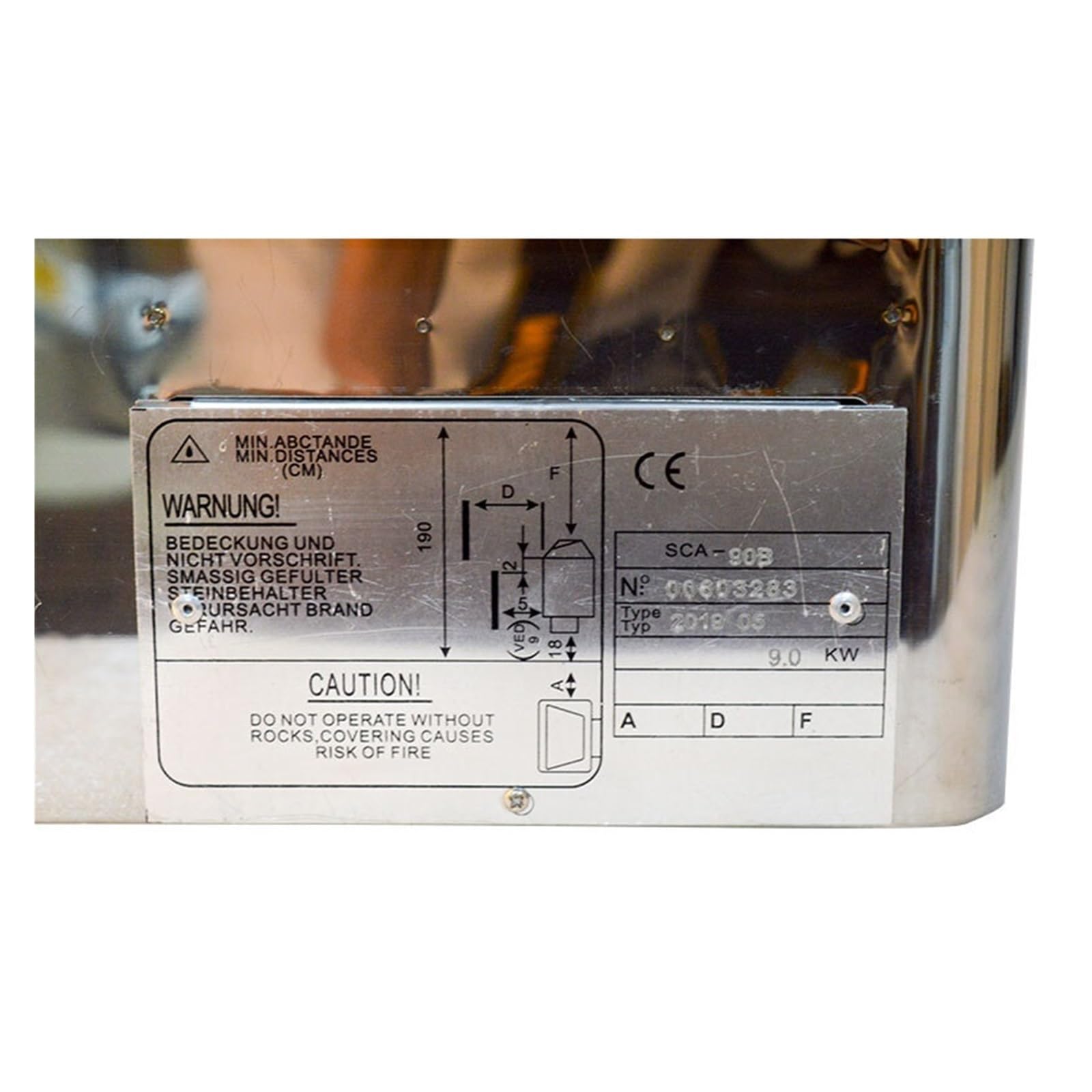 Sauna Parowa, Wyposażenie sauny Generator pary o mocy 6 kW, piec do sauny, piec do sauny suchej, piec grzewczy do użytku domowego,Maszyna parowa do sauny