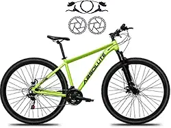 Bicicleta Aro 29 Absolute Nero 5 24 Veocidades MTB Aluminio Freio Hidráulico Suspensão 80mm