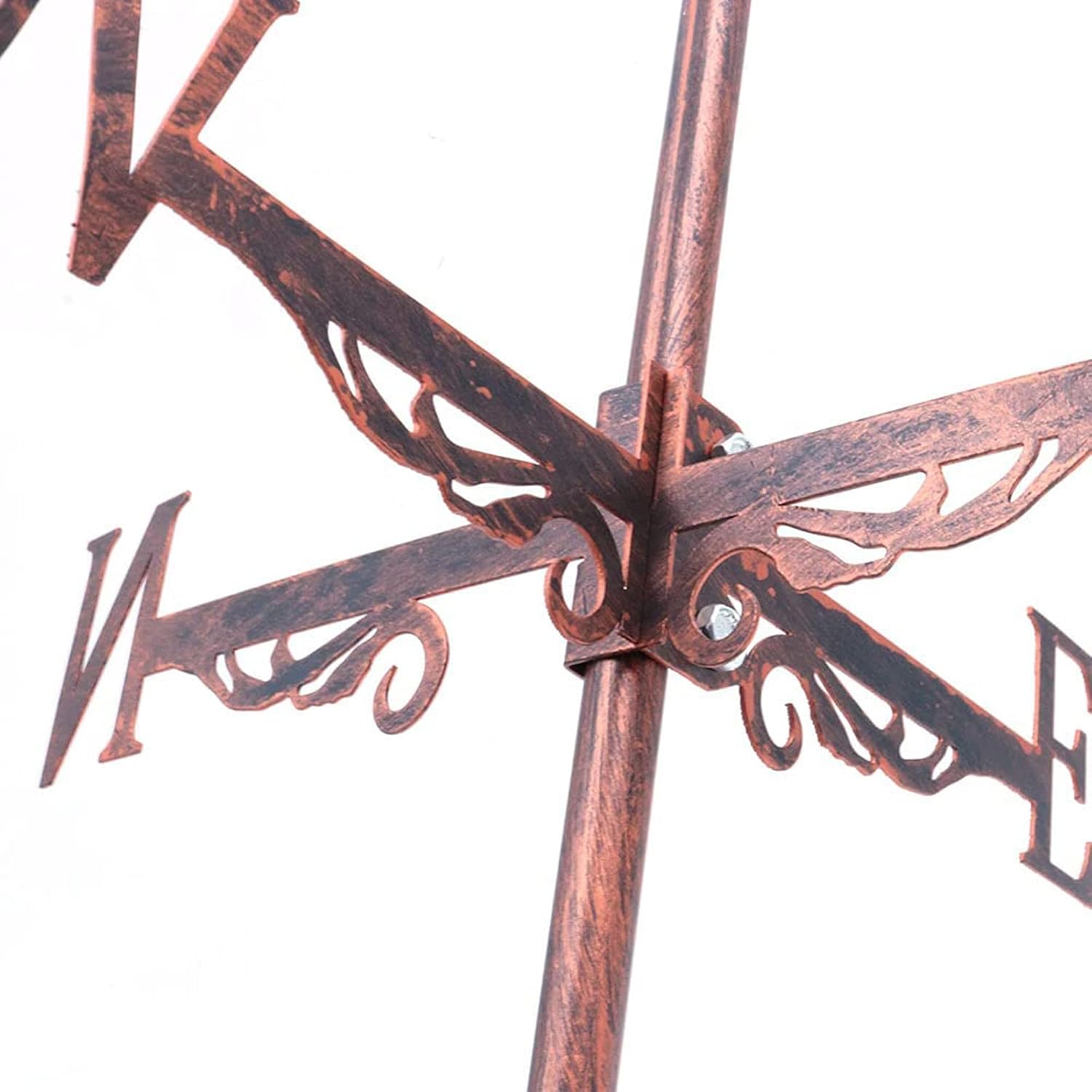 風見鶏 屋根用 クリエイティブ 風見鶏 風向計キット 屋外庭園 風見鶏 アイアンアート 風見鶏 コーティング ハウス パティオ 芝生