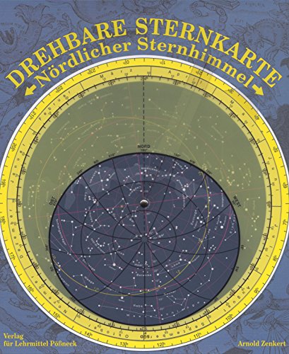 Drehbare Sternkarte mit Planetenzeiger: Nördlicher Sternhimmel (Sternkarte: Nördlicher Sternhimmel)