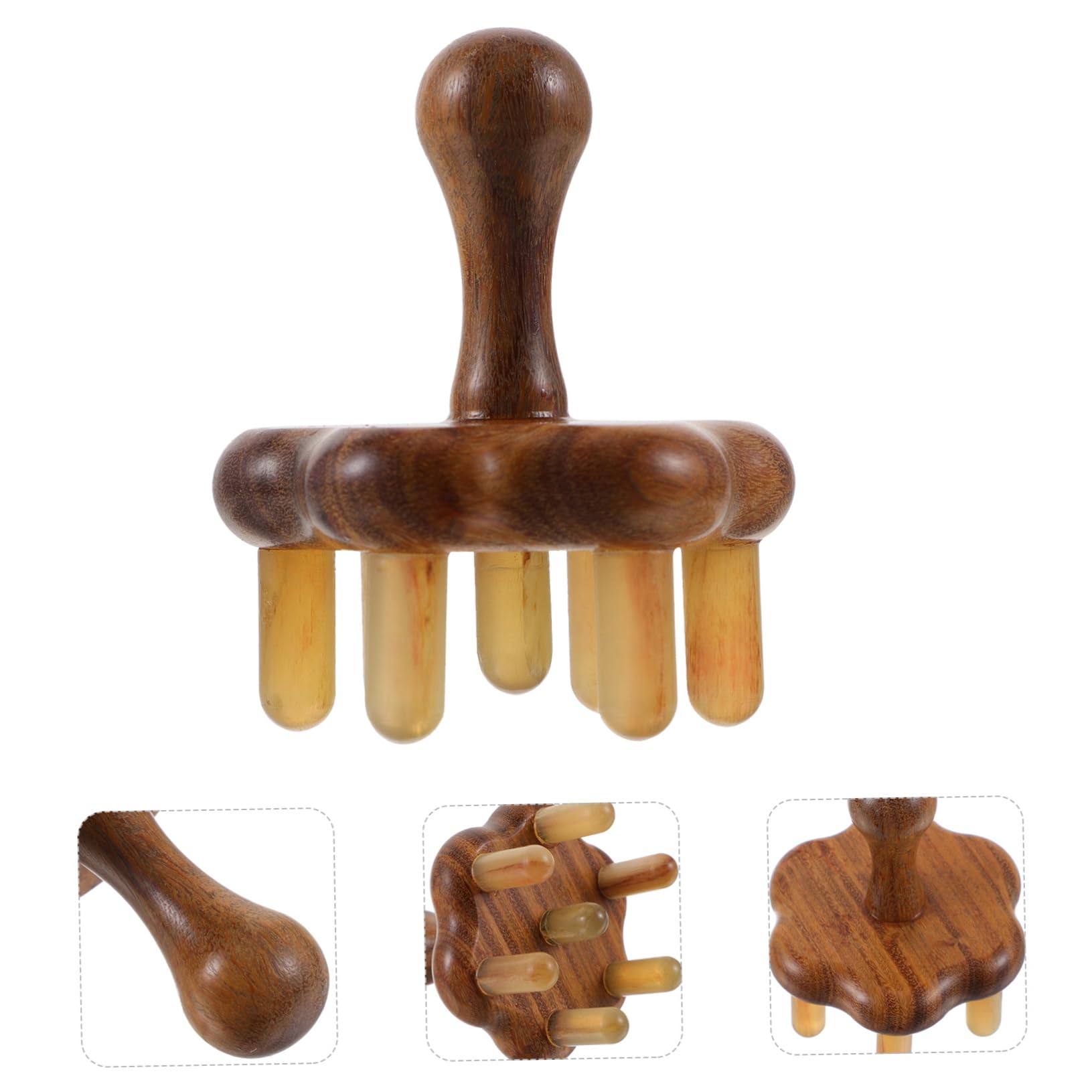 COLLBATH Massagekamm Für Kopfhaut Stressmassage-tool Massagegerät Für Kopfhaut Handheld-massage-werkzeug Antistatisches Design Durchblutungsförderung Geschenkidee Für