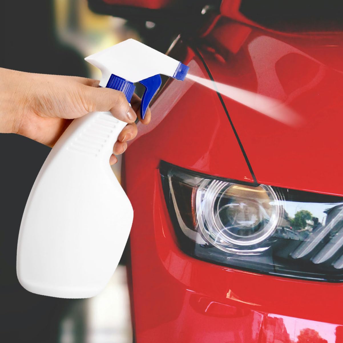 Hemobllo 8Piezas Botellas Pulverizadoras Recargables de Pack de Botellas de Spray para Limpieza y Plantas Fabricadas Pe para Doméstico y Comercial