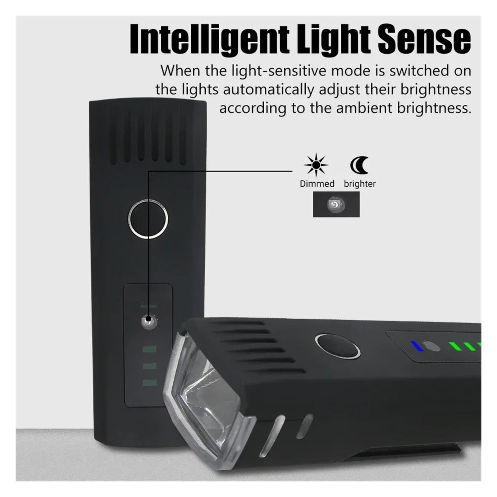 Luce for bici ricaricabile USB 1PCS 1000LM