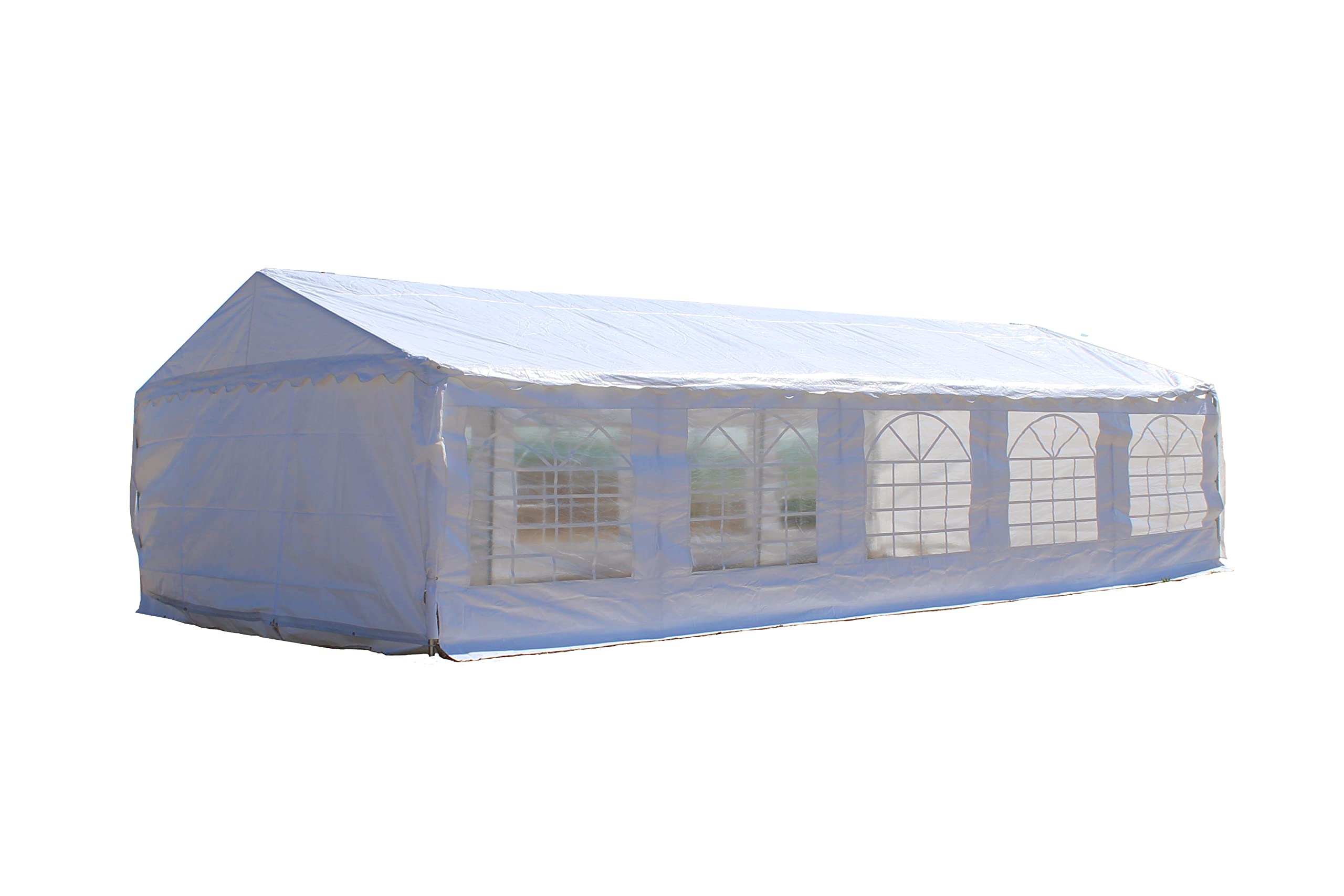 Carpa 10x5 m Impermeable para Eventos, Jardín y Bodas | Carpa impermeable con ventanas. Ideal para bodas, eventos, hostelería, jardines y celebraciones al aire libre.