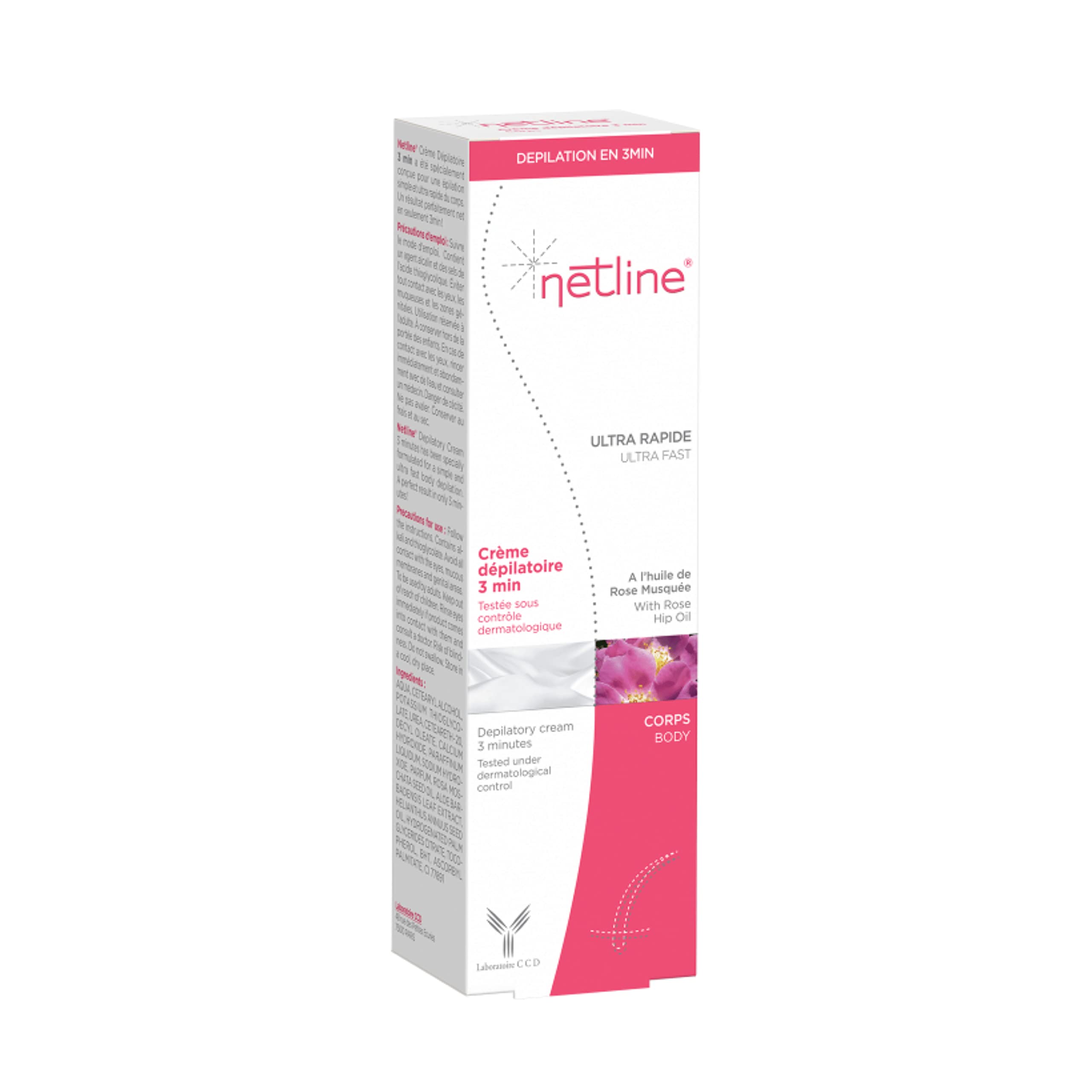 Netline Depilatory Cream 3 Minutes 150ml