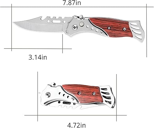 Miniatura 2 de SWBIYING Navajas de bolsillo y cuchillos plegables, cuchillos de bolsillo para hombres, cuchillo táctico, cuchillo Edc, mini cuchillo de bolsillo