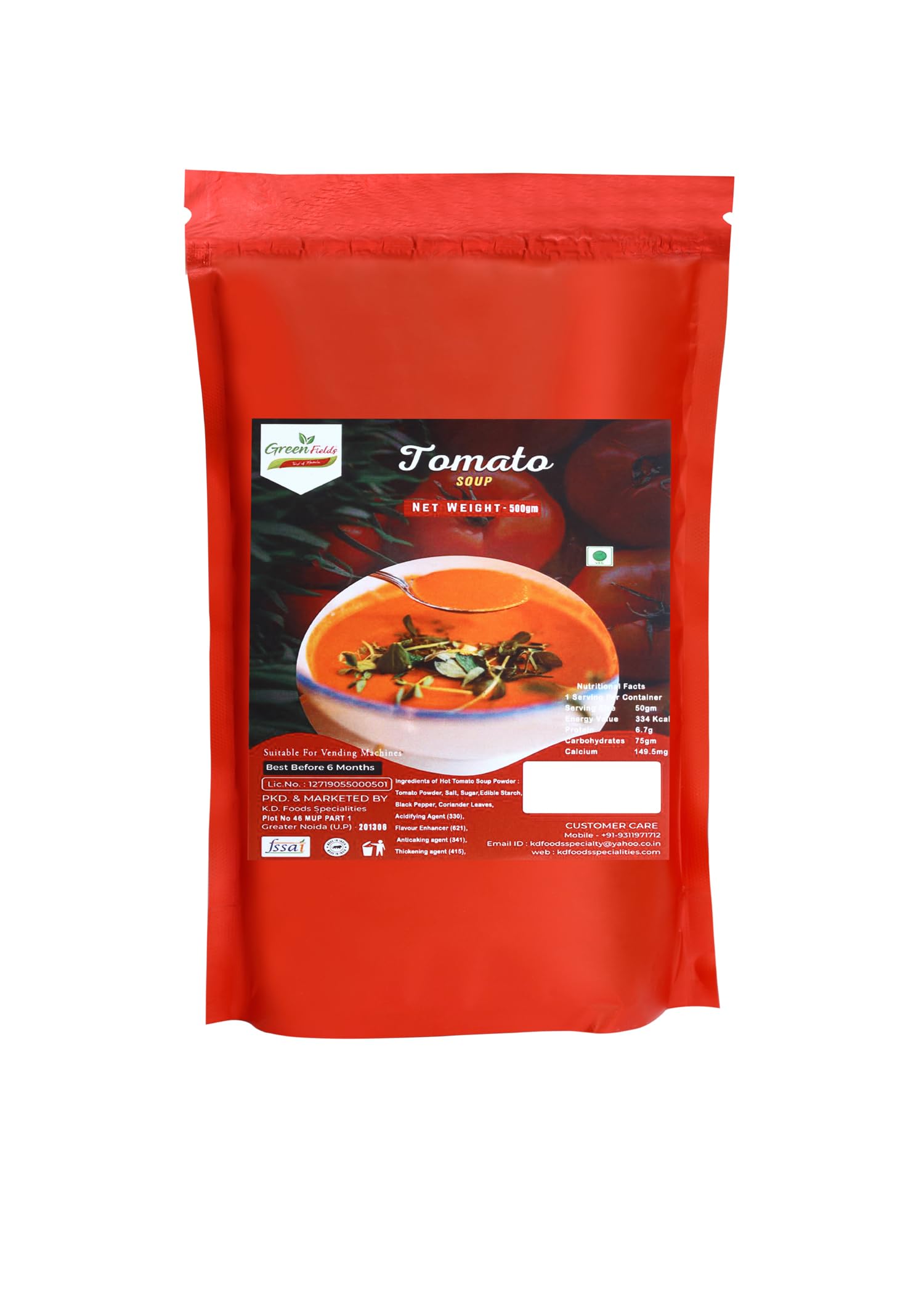 Greenfield Hot Tomato soup 500 gram (B0CM1B43JW) Amazon Price History, Amazon Price Tracker