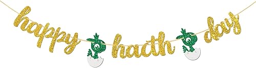 Miniatura 1 de Cartel de feliz día de escotilla, pancarta de dinosaurio de feliz cumpleaños, baby shower, baby shower, decoración de guirnalda de dinosaurios de