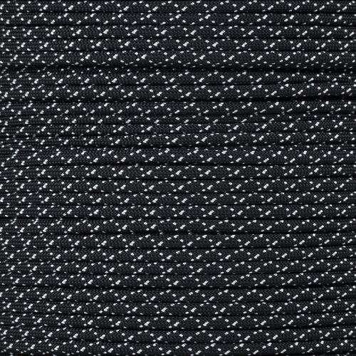 PARACORD PLANET 550 Type III Parachute Cord 7 Strand 1000 Feet Spool of 550 Parachute Cord, Over 200 Colors, Starry Night