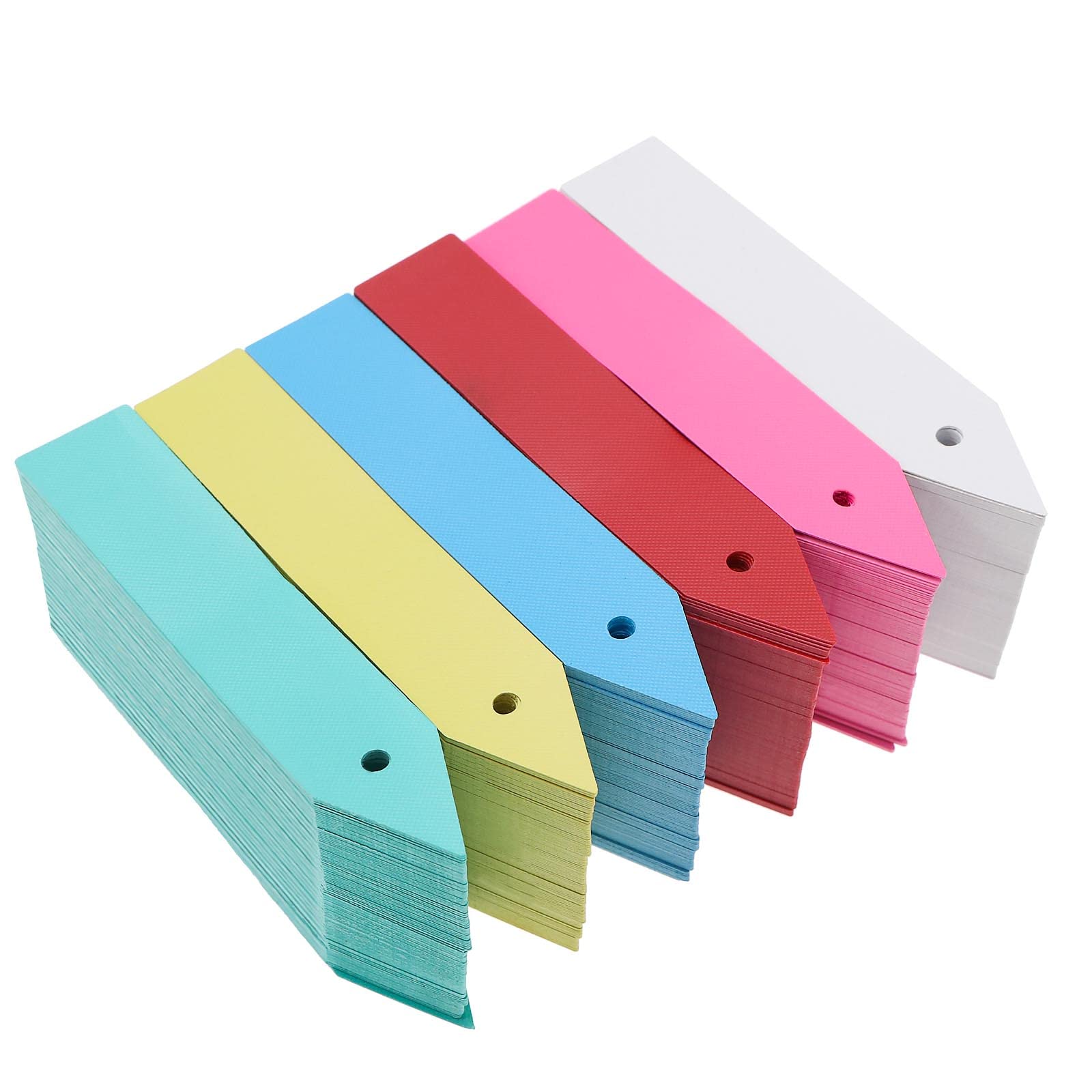 EMagTech 600 Etichette Per Piante Da Giardino, PVC Impermeabile, 10x2 Cm, 6 Colori, Per Semi E Vasi - 4