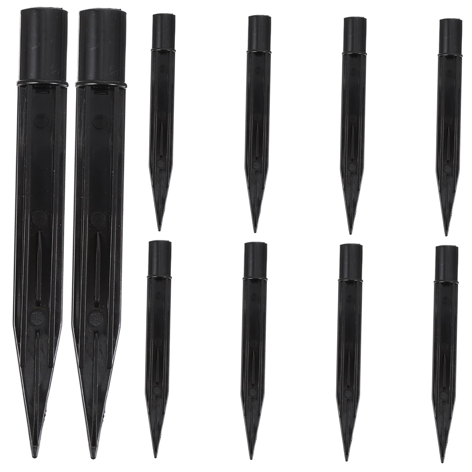 10pcs Land Stakes for Solar Garden and Lawn Lamp Stakes Solar Path Lights Spike Luces Led Outdoor Decor Plastic Replacement Stakes for Solar Light Outdoor Light Candy
