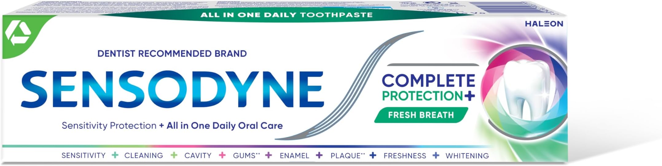 Advanced Complete Protection+ Toothpaste for Sensitive Teeth, 75 ml