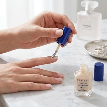 Vernis Soin Blanchissant - Ongles Jaunis Taches