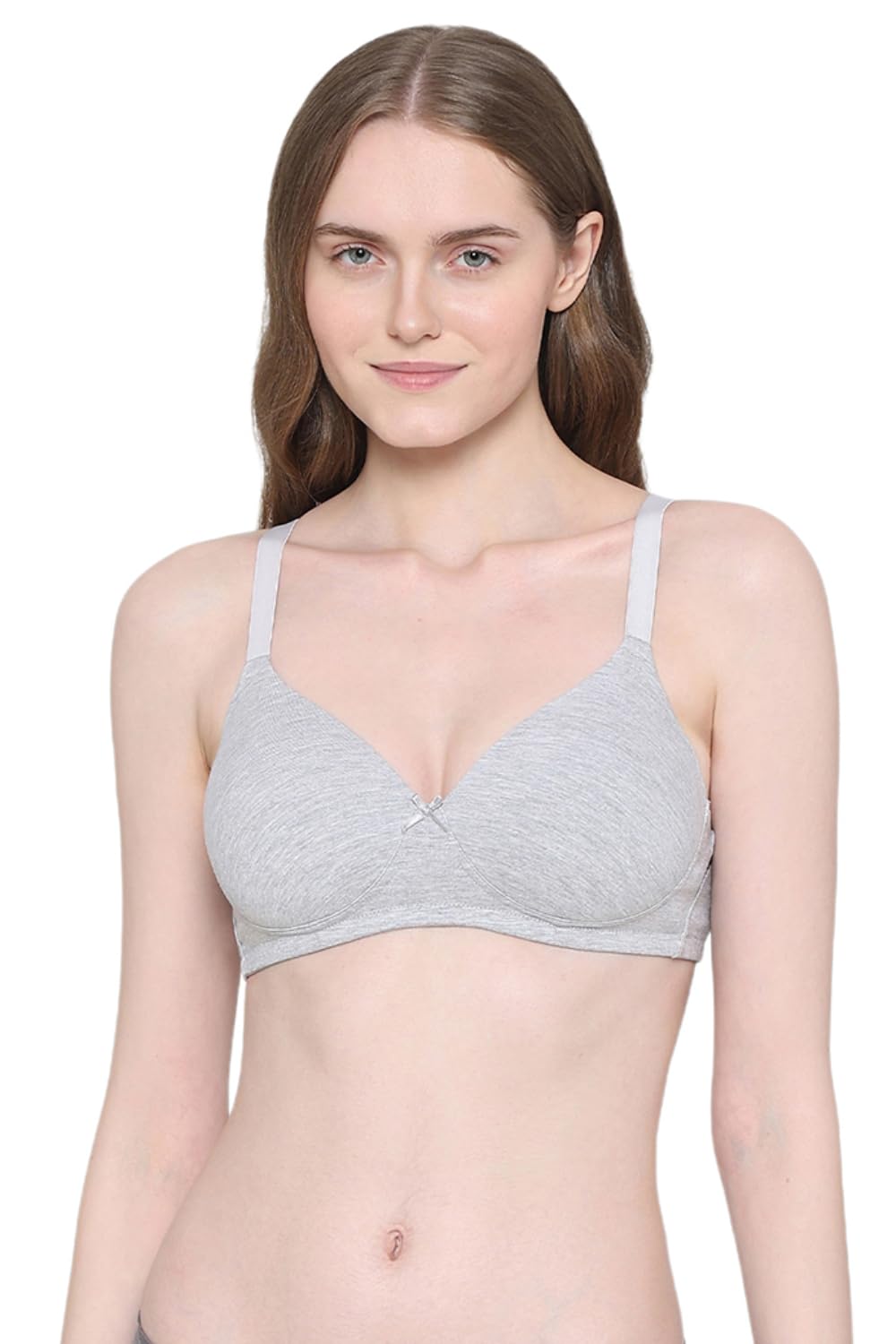 WacoalWomen’s Basics Essentials|Padded|Non-Wired|3/4th Cup|Everyday Wear|Cotton Blend|T-Shirt Bra