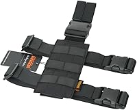 Vista 1 de EXCELLENT ELITE SPANKER Funda táctica para pierna caída, ajustable, plataforma de pierna de caída, módulo Molle, bolsa universal para pierna