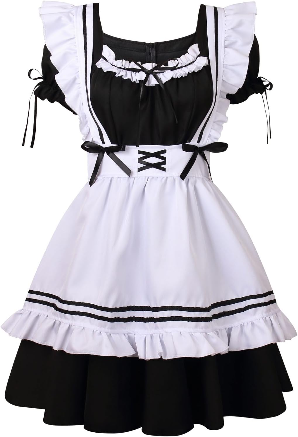 Anime Cosplay French Maid Costumes for Women Apron Fancy Dress - Image 3