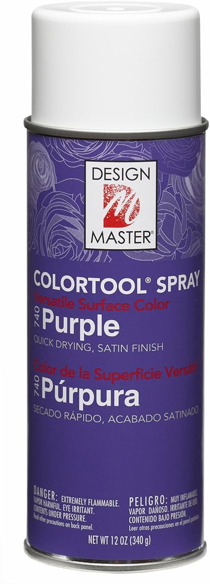 Design Master DM-CT-740 Colortool Floral Spray Paint, Purple