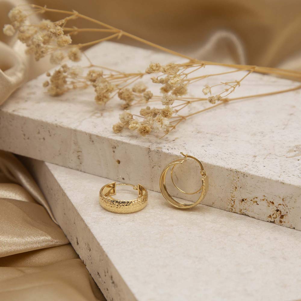 Pendientes de mujer con oro 9K (375)