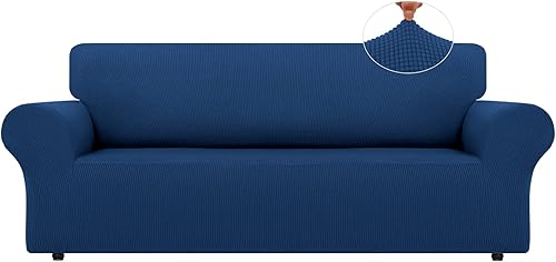 Miniatura 14 de LURKA Fundas Elásticas para Silla Sofá de 1 Pieza Cubiertas de Sofá para Protector de Muebles Sofá Cubiertas Completas con Parte Inferior Elástica