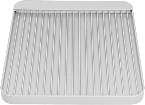 Milltrip Estante de drenaje, bandeja escurridor de platos, soporte de secado para encimera, organizador de vajilla y accesorios de cocina