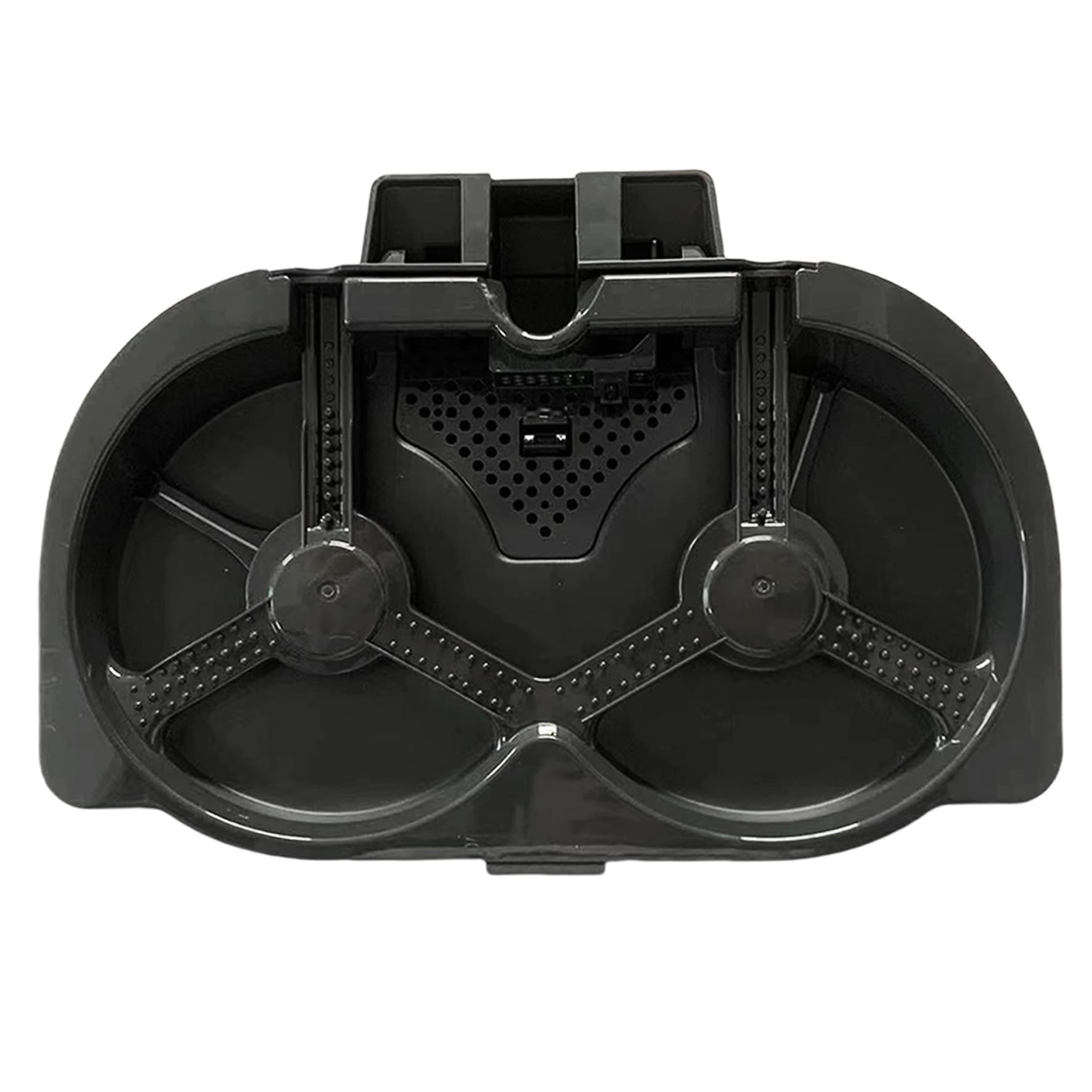 Detachable Base, Cleaning Station Tray (Black) Compatible with Roborock Qrevo Master / V20 Robot Vacuum Cleaner