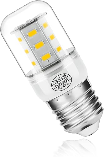 Bombilla LED de repuesto para nevera de frig-idaire 5304511738, KEI D34L bombilla para refrigerador, bombilla LED de 3.5 W (85 V-265 V, luz cálida),