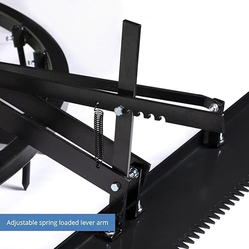 Miniatura 2 de Titan Attachments Accesorio de rastrillo Arena Harrow de 72 pulgadas para rastrillo de 72 pulgadas Arena Spin Harrow