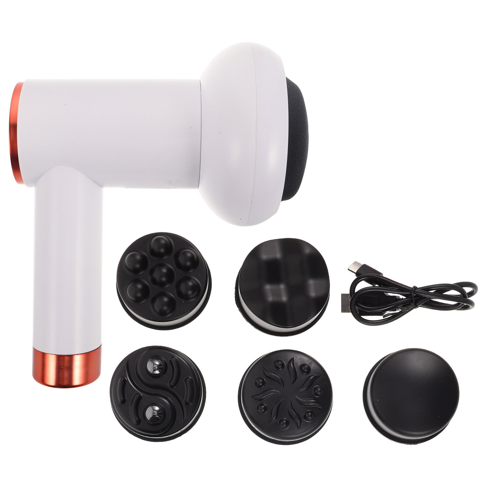 Veemoon Masajeador Manual de Cuello y Espalda Masajeador de Rodillos para Hombros Cintura y Cuerpo Completo de Profundo Portátil para Relajación Después del Entrenamiento