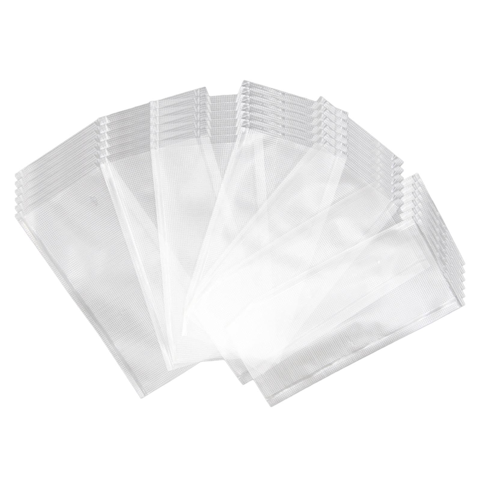 Gupcaqosjw PVA Bag Refill Carp Fishing PVA Bag Loader PVA Bags Fishing Kit With 50 Pieces Dissolve Water Soluble PVA Bags Pva Bags For Fishing Hair Rig Tackle Tool, Bait Loading Tools Fishing Kit Safe