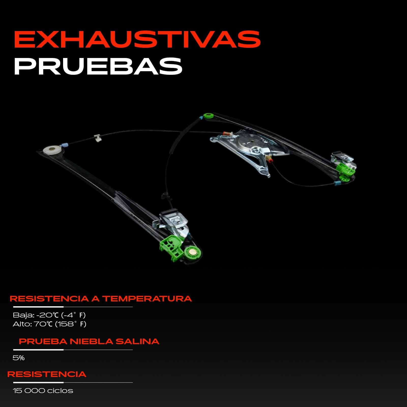 Frankberg Elevalunas Mecanismo elevalunas Eléctrico sin Motor Delantero derecho Sin placa 4/5-Puerta Compatible con A4 8D2 A4 Avant 8D5 B5 Replace# 8D0837462