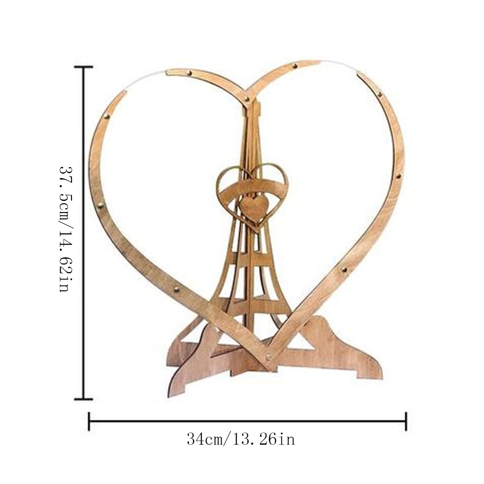 Libro degli ospiti in legno a forma di cuore per matrimonio – Libro degli ospiti personalizzato alternativo con cornice in legno rustico – decorazione unica per matrimoni e libri per visitatori
