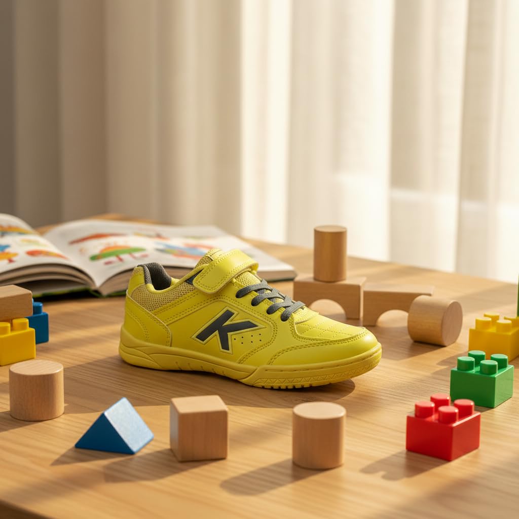 KELME Zapatillas De Niño Precision Shadow Amarillo