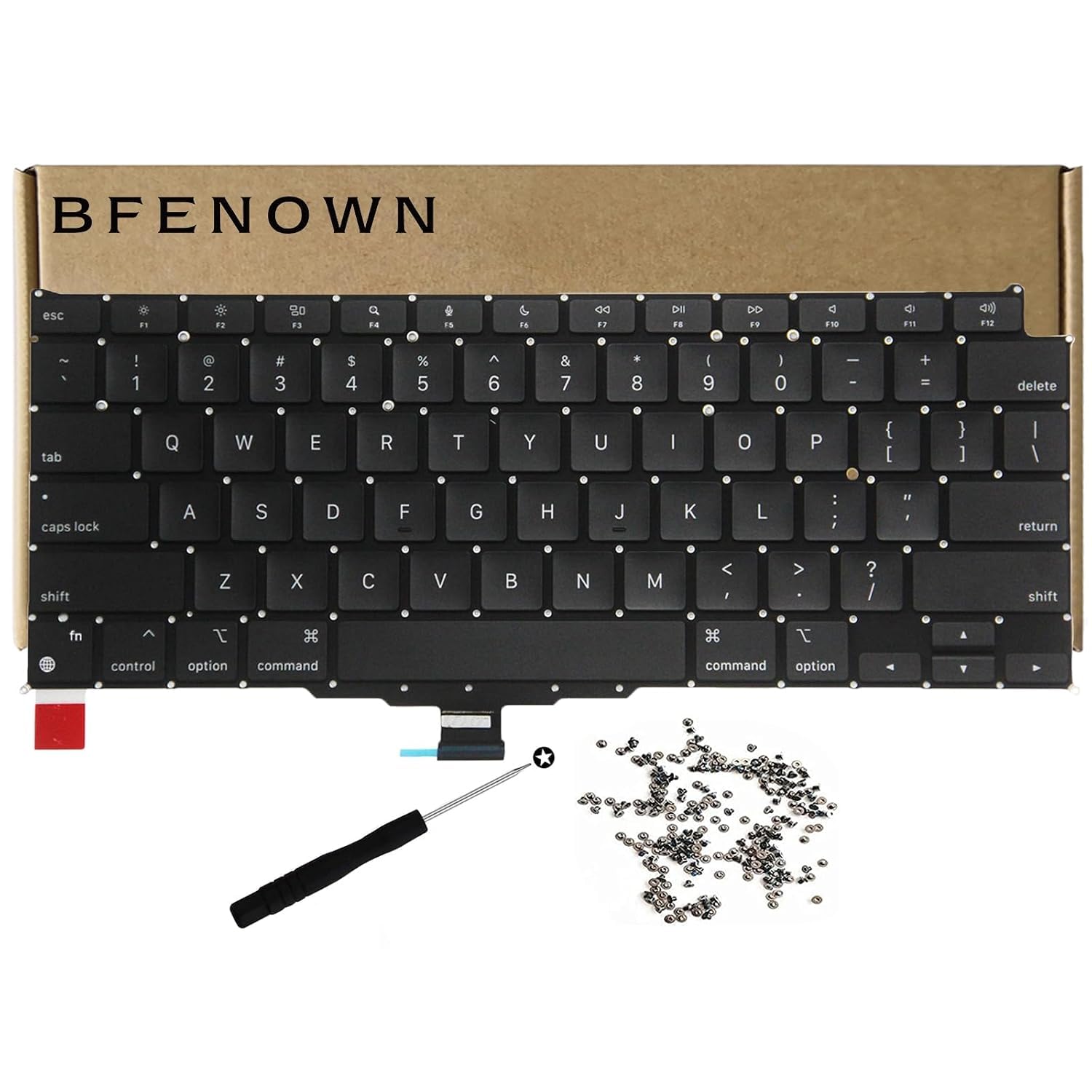 MacBook Air M1 2020 512GB USキーボード Amazon.com: Bfenown Replacement US Keyboard for MacBook Air M1
