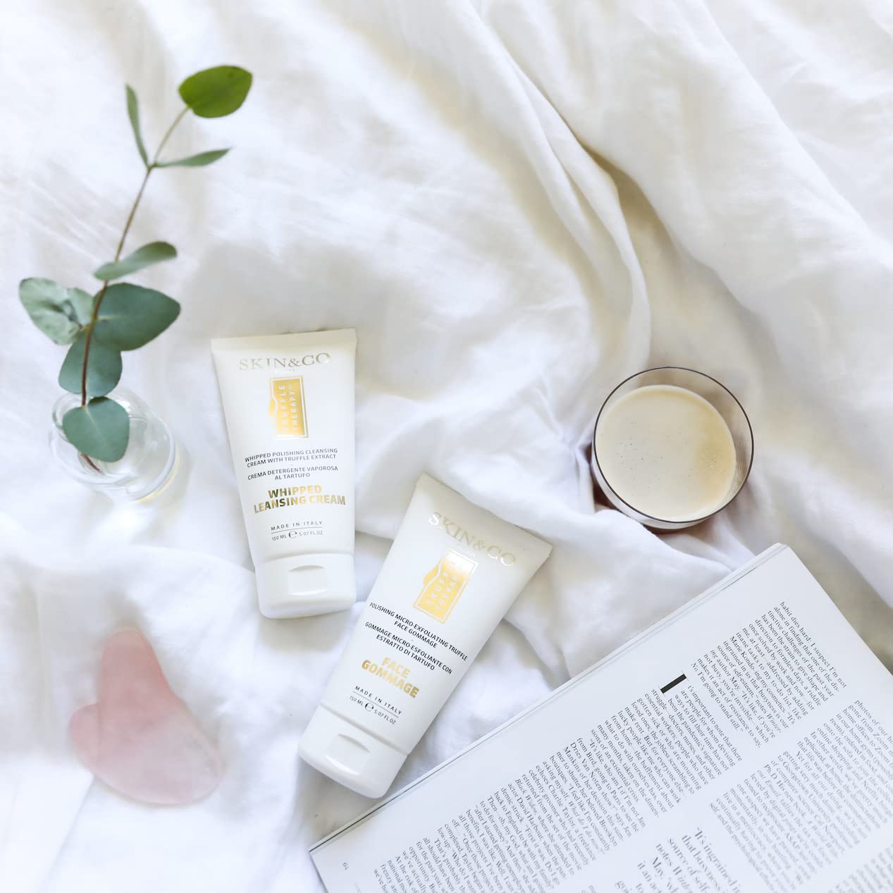 SKIN&CO Roma Truffle Whipped Cleansing Cream & Face Gommage Duo - Image 7