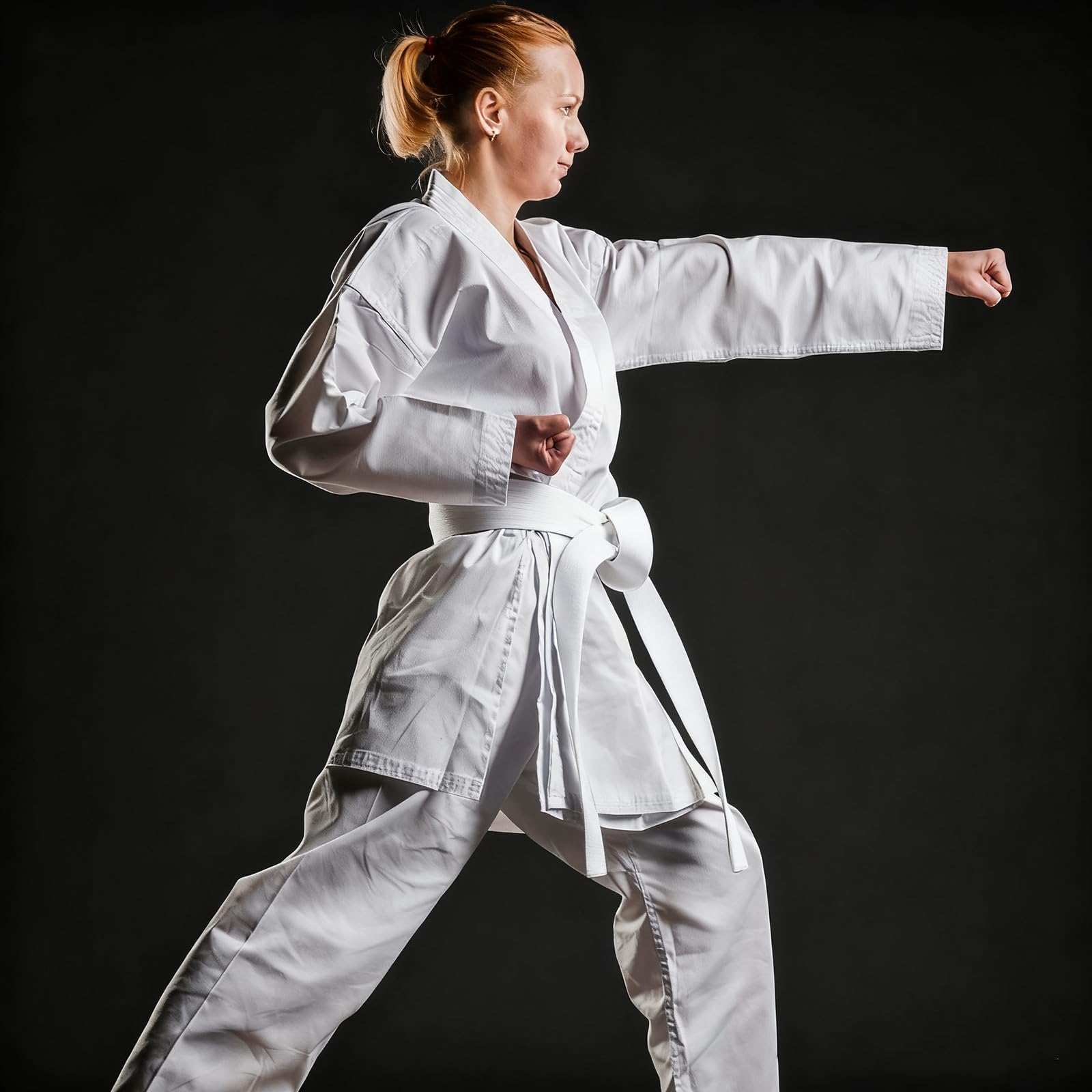 CIATBYYJ Cinturón profesional de judo de 240 cm, cinturón de artes marciales de algodón, cinturón de karate, para niños y adultos
