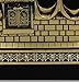 Home Table Decor Kaba Replica Model Showpiece Bookend Eid Gift (Small, Gold)