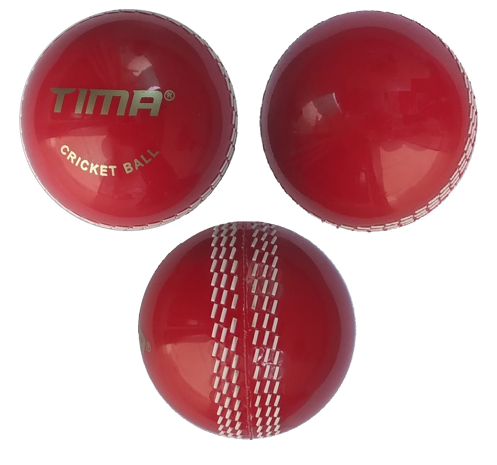 TIMA Sports Fun Poly Hard Synthetic Red Cricket Ball (Red Pack of 3) (B077XDZ4BK) Amazon Price History, Amazon Price Tracker