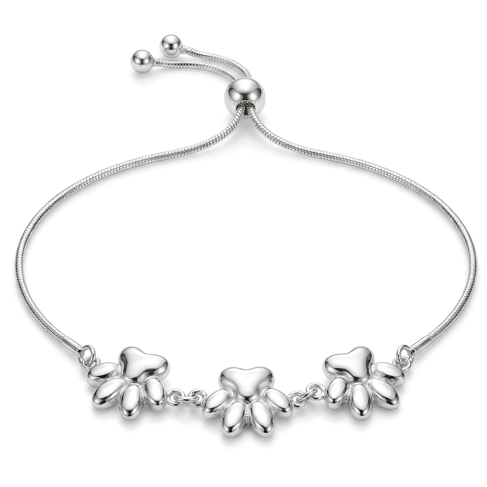 truesilver acpl 925 Sterling Silver Bolo Bracelet for Women | BIS Hallmarked Dainty Adjustable Bracelets | Jewellery Gift for Birthday Wedding Anniversary-picture-44