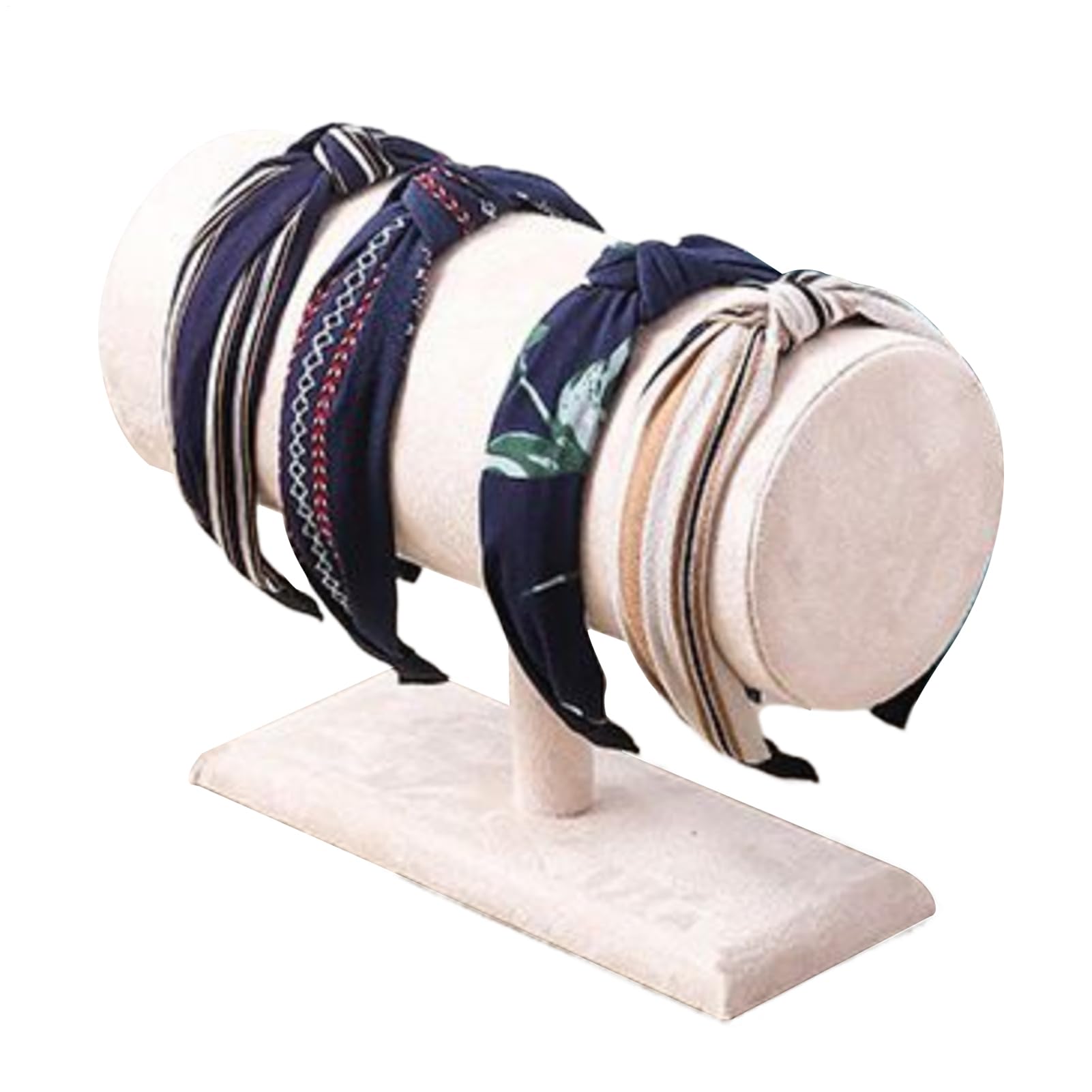 Genérico Portadiademas, Scaffale organizer in velluto - organizer per fasce e porta gioielli da donna - per gioielli, donne, ragazze, organizzazione della casa e decorazione