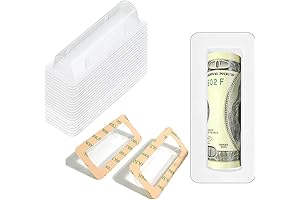 WESAPPINC Clear Chapstick Pouch Plastic