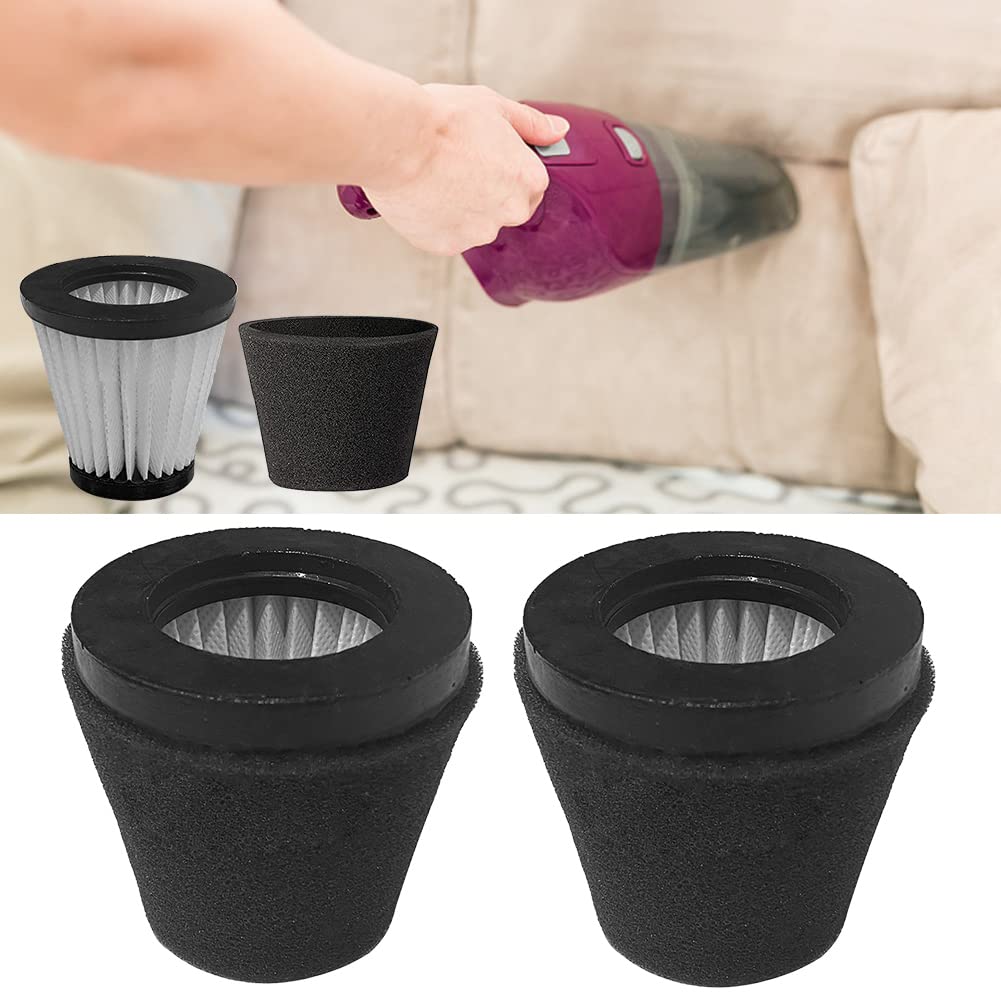 Paquete de 3 filtros de aspiradora con cepillo para aspiradora de mano Dirt Devil Scorpion estilo F117, comparar con las piezas AD40117