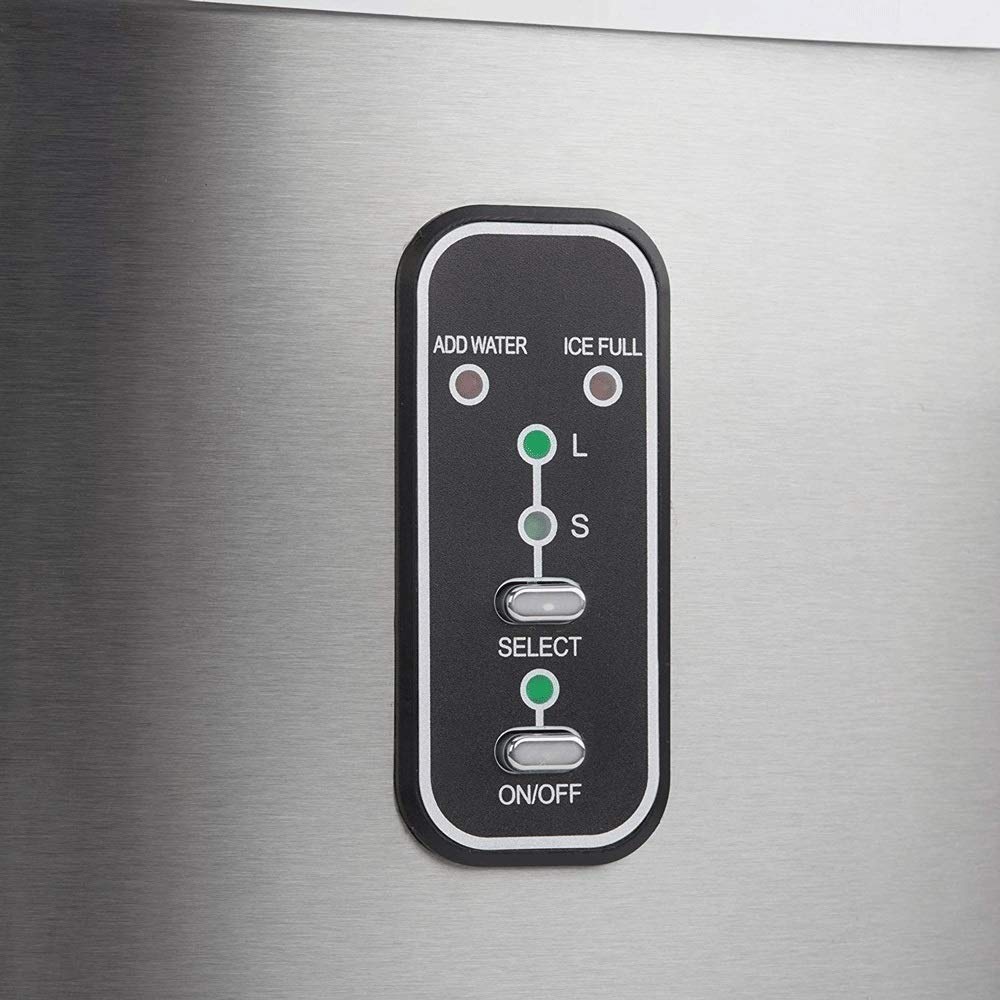 Ice Cube Maker Machine for Your Home-Counter Top Ice Machine-New Compact Model-No Plumbing Required-13kg Ice in 24 s on Fridge.com