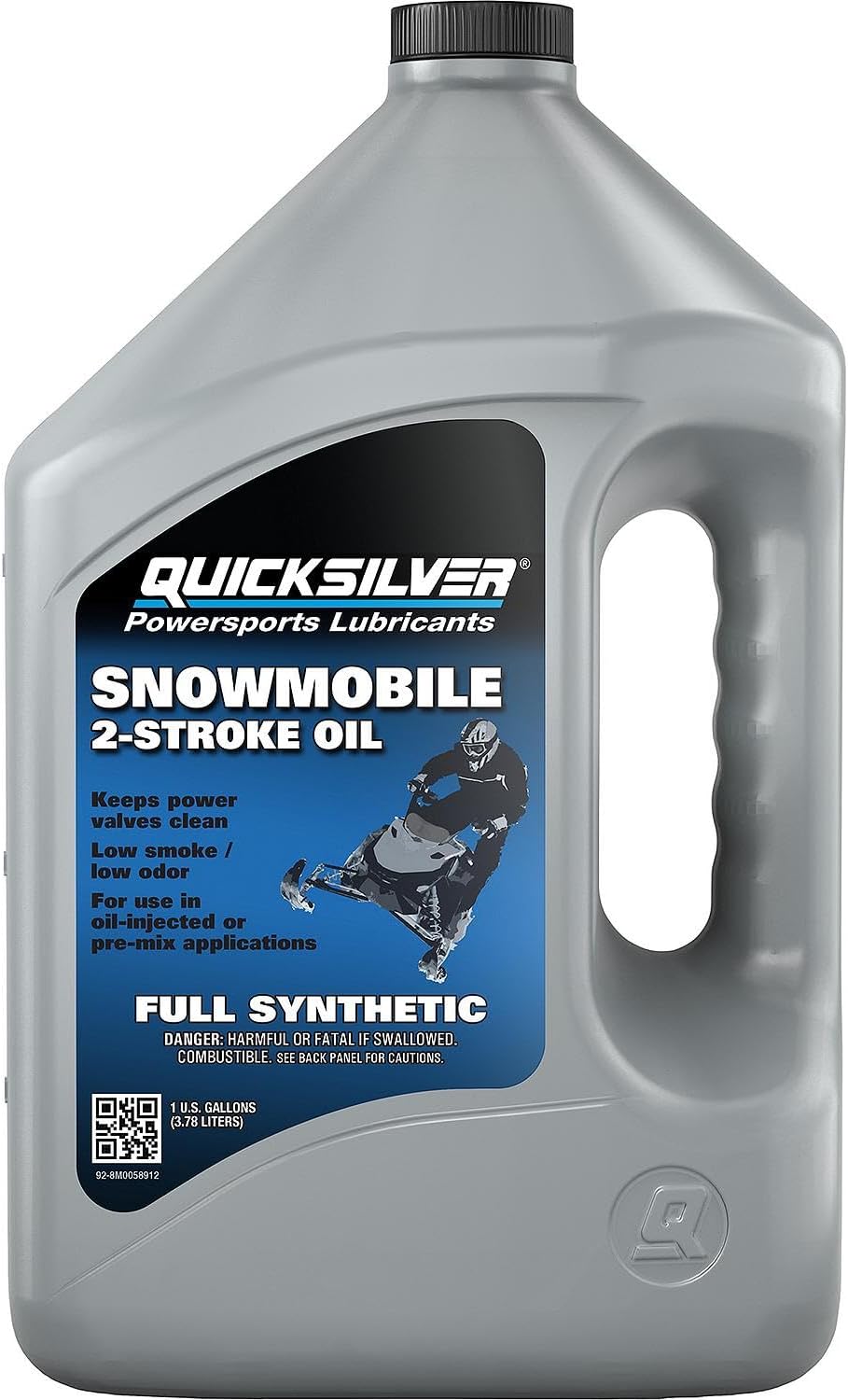 Quicksilver Full Synthetic 2-Stroke Snowmobile Oil 2 61V5YQz83LL. AC SL1500