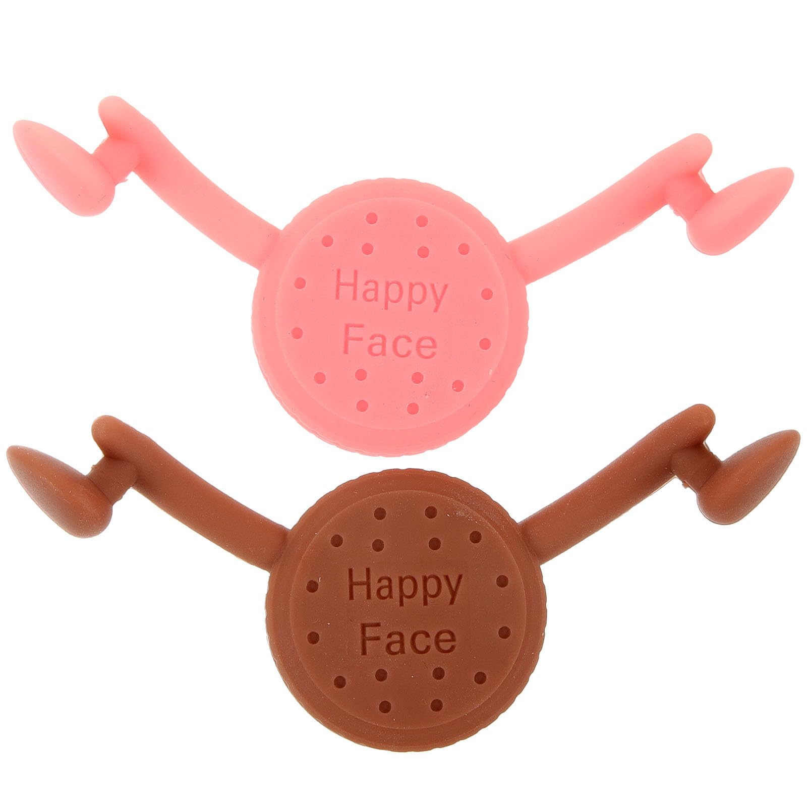 2pcs Silicone Smile Corrector Facial Exerciser Muscle Lips Trainer Mouth Muscle Tightener for Jawline Sculpting and Face Toning