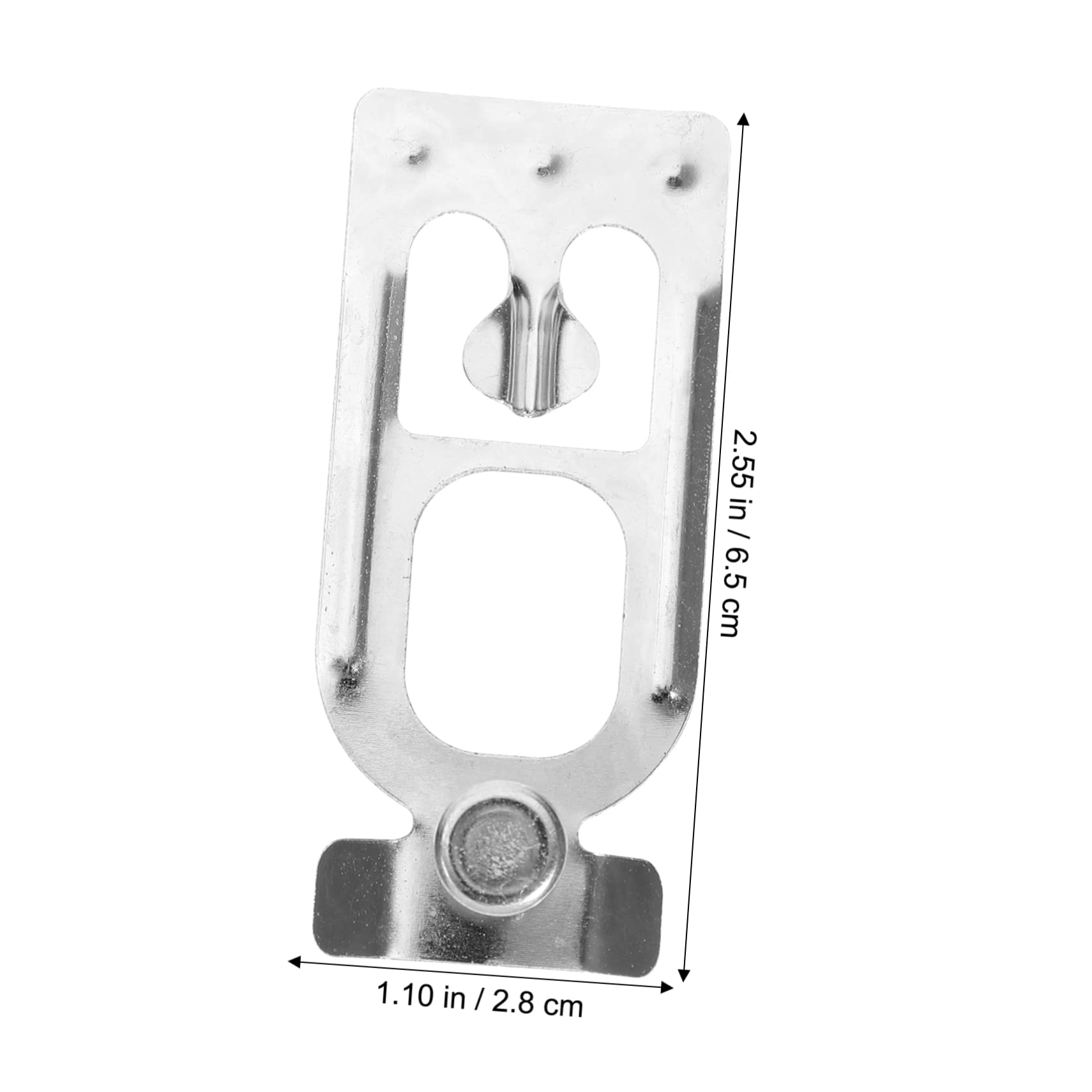 OSALADI Safety Connector for Pallet Racking 20pcs Teardrop Pallet Rack Safety Clip Sturdy Construction
