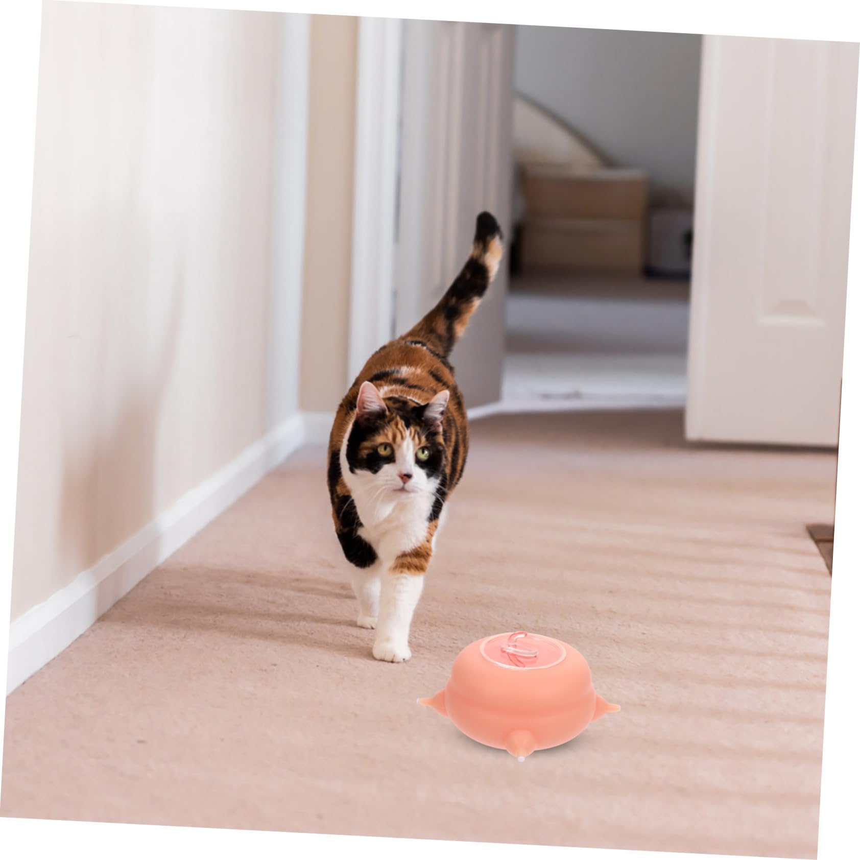 ibasenice Comedero para Mascotas Recién Nacidas Tetinas Múltiples De Silicona Flexible 200 Ml, Alimentador De Leche Portátil para Cachorros y Gatitos En Hogares y Tiendas De Mascotas
