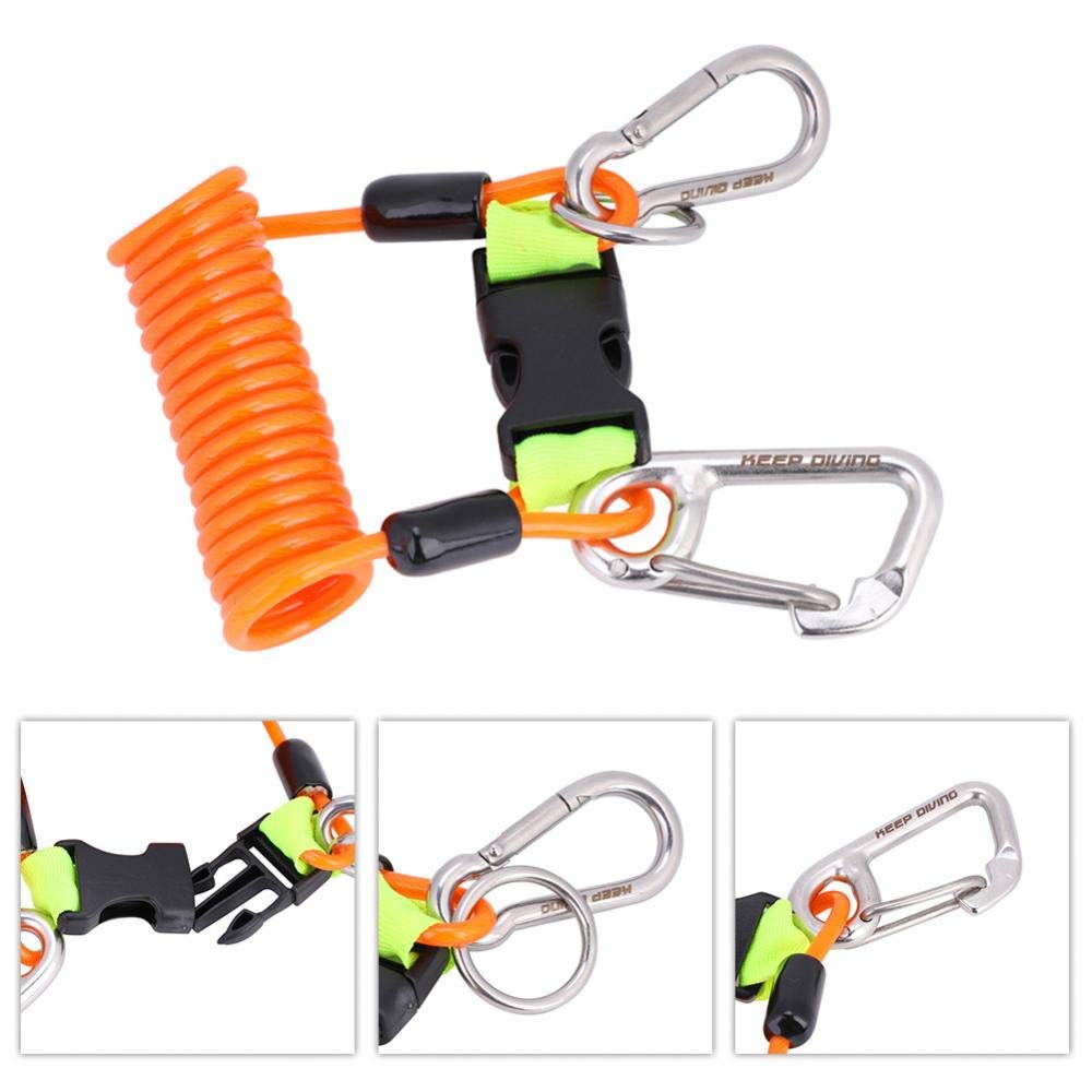 POWERTOOL Karabijnhaak Lanyard Chain, Intrekbare Lanyard Sleutelhanger Lente Stretch Koord Veiligheid Sleutelhanger voor Sleutel, Roeien en Camping 18.5cm/7.28'' Rood POWERTOOL Karabijnhaak Lanyard Chain, Intrekbare Lanyard Sleutelhanger Lente Stretch Koord Veiligheid Sleutelhanger voor Sleutel, Roeien en Camping 18.5cm/7.28'' Rood